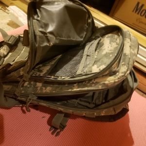 Small/medium sized military camouflage backpack